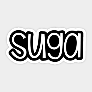 K-POP BTS Names - Suga Sticker